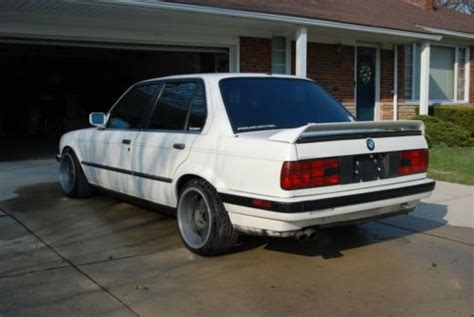 Find Used 1990 Bmw E30 325i Alpine White Sedan In Grosse Pointe