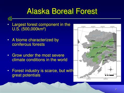 Ppt Dynamics Of Alaska Boreal Forest Under Climate Change Powerpoint
