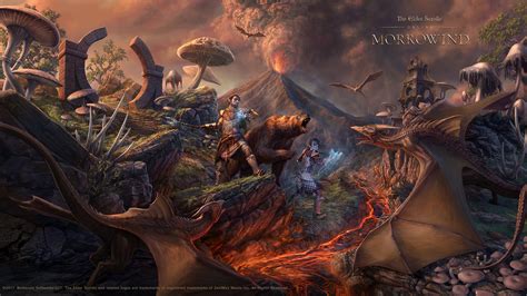 Eso Morrowind Concept Artist Qanda And Wallpaper Elder Scrolls Online