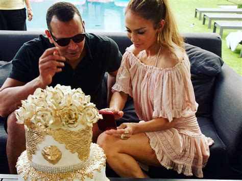 Photos Alex Rodriguez Showers Jennifer Lopez With Love On Her 49th
