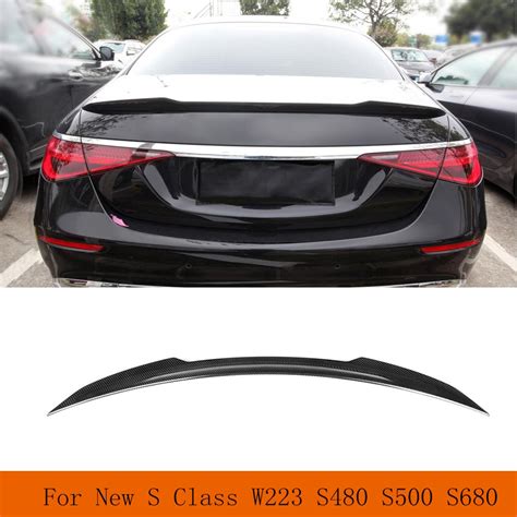 Rear Trunk Spoiler For Mercedes Benz New S Class W223 S480 S500 S680