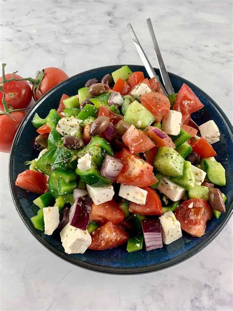 Keto Greek Salad Mediterranean Flavour Salads With Anastasia
