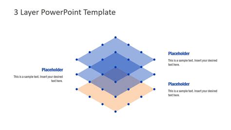 Simple 3 Layer Powerpoint Template Slidemodel