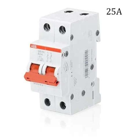 Abb 25 A Double Pole Isolator At Rs 288piece Mcb Switch In Delhi