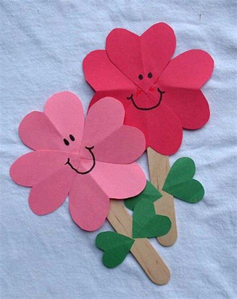 Corazón De Flores Kids Crafts Valentine Crafts For Kids Daycare