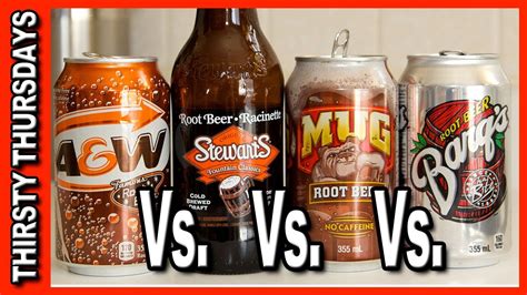 When served in a frosty mug, the drink is a family favorite, as well as a favorite among people of all ages. Root Beer Taste Off ★ A&W, Stewarts, Mug and Barqs - YouTube