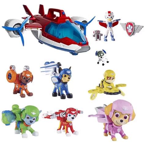 New Nickelodeon Genuine Paw Patrol Air Rescue Chase Marshall Rocky