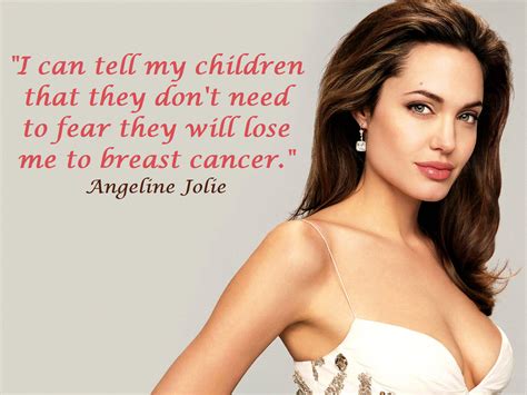 The actress says genetic tests revealed a high likelihood of developing breast cancer. Angelina Jolie Undergoes Double Mastectomy - And Survives ...