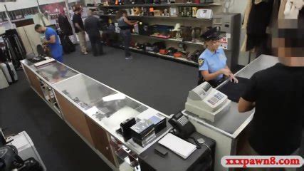 Latina Police Officer Sex With Pawn Man At The Pawnshop