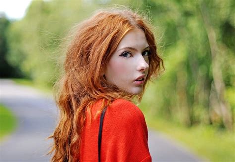 Ebba Zingmark Ebba Beautiful Redhead Long Hair Styles