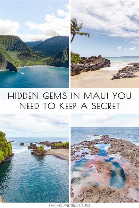 6 Hidden Gems On Maui That You Should Keep A Secret Maui Travel Trip