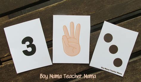 Teacher Mama Finger Counting Memory Game For Subitizing After School