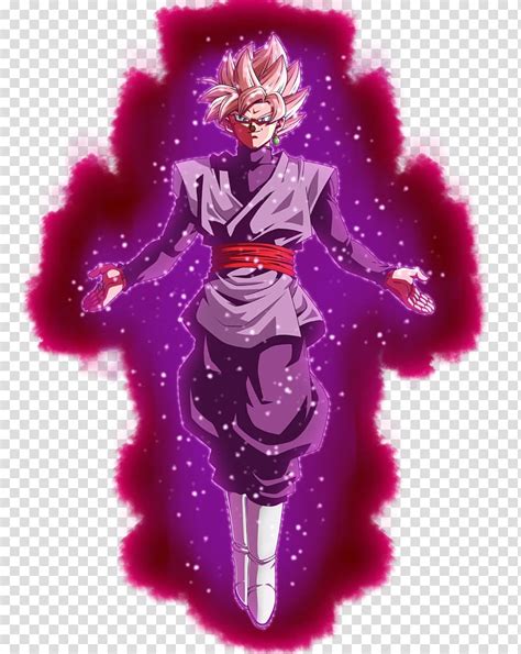 Goku Black Super Saiya Aura Saiyan Goku Transparent Background Png