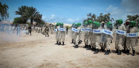 Amisom Police Provide Specialist Public Order Management Training To The Somali Police Force