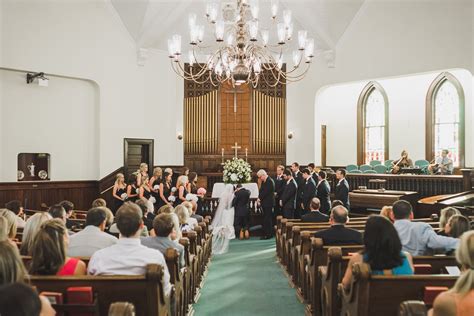 Wedding Ceremony At First United Methodist Church In Greensboro Ga