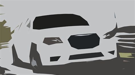 Chrysler 300 Srt8 Abstract Design Digital Art By Carstoon Concept