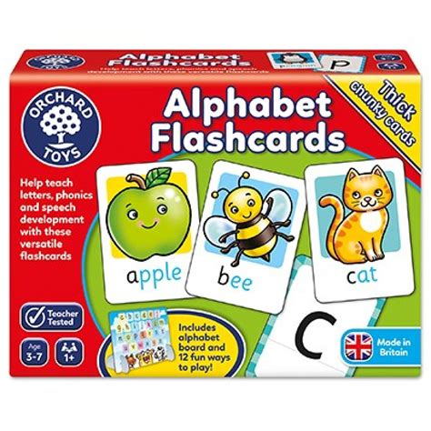 Alphabet Flashcards Langleys Chapelfield