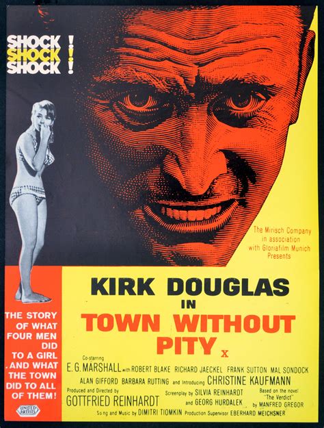 TOWN WITHOUT PITY Rare Film Posters