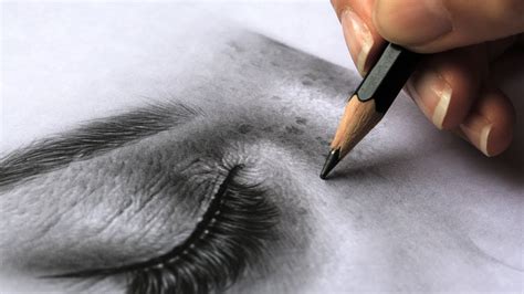 How To Draw Realistic Skin On Face With Graphite Pencils Wrinkles