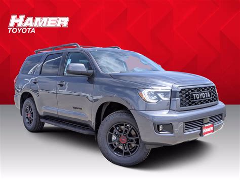 Available with trd sport and trd pro packages. New 2020 Toyota Sequoia TRD Pro Sport Utility in Mission ...
