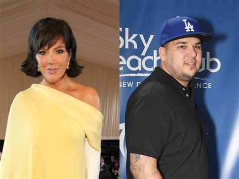 Kris Jenner Briefly Forgot Her Son Rob Kardashian S Middle Name