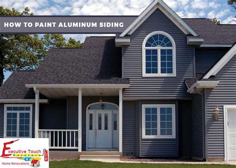 How To Paint Aluminum Siding Et Painters