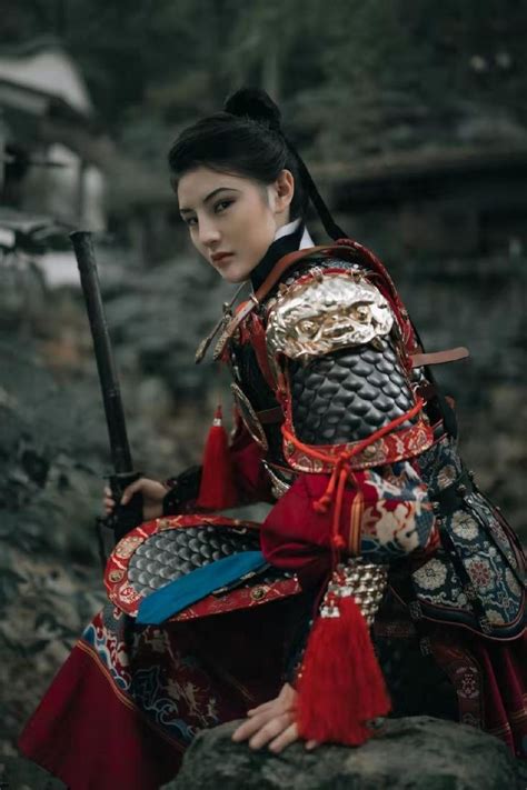 Chinese Female Warrior Female Samurai Warrior Woman Warrior Girl