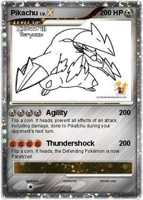 Pokémon Excadrill Ex 3 3 Metal Claw My Pokemon Card