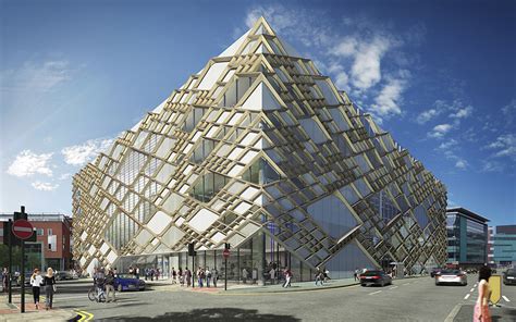 The Diamond The University Of Sheffield By Twelve Architects And