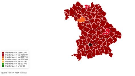 Inzidenz über 4000 Deutschlands Corona Hotspot Liegt In Bayern