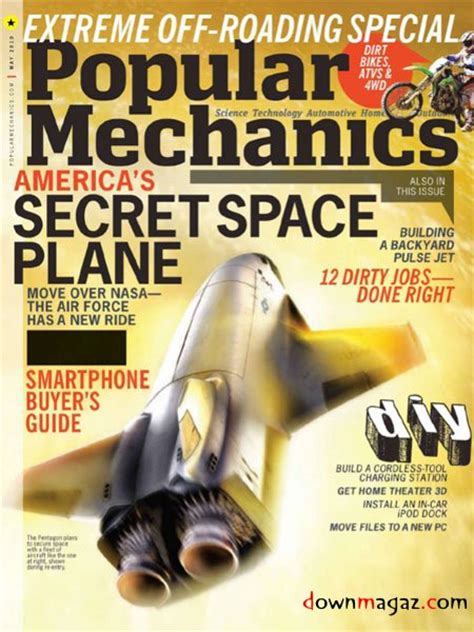 Maybe you would like to learn more about one of these? Popular Mechanics - May 2010 » Download PDF magazines - Magazines Commumity!