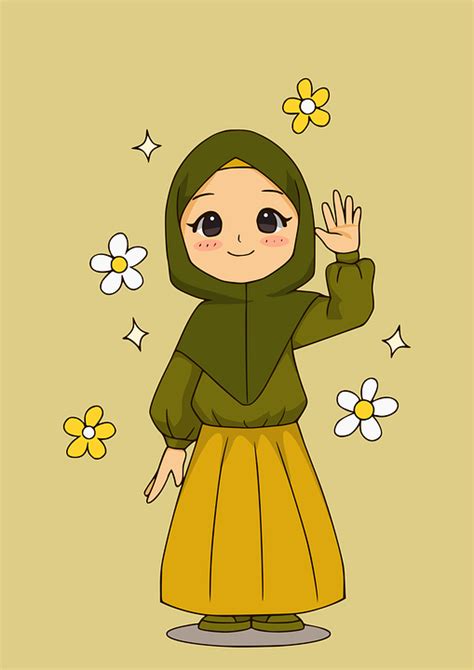 Muslim Jilbab Anak Gambar Vektor Gratis Di Pixabay Pixabay