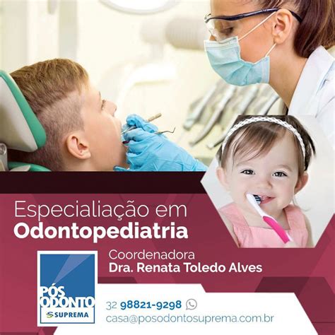 curso de especialização em odontopediatria pós odonto suprema