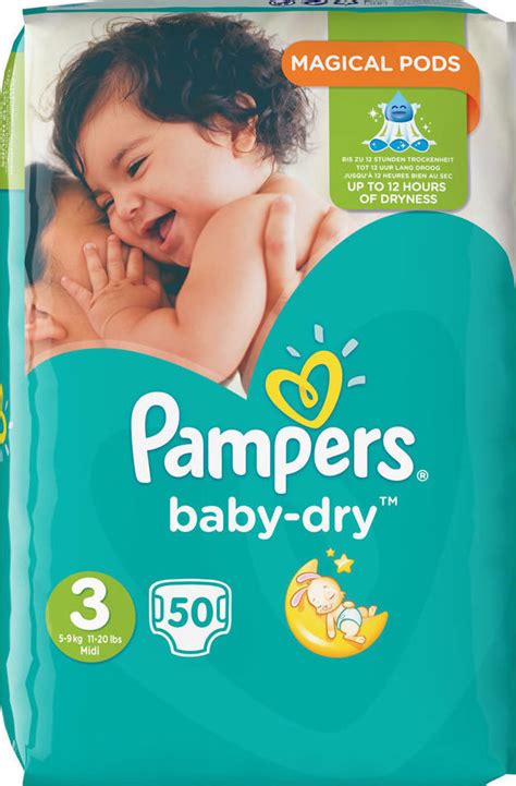 Pampers Baby Dry Magical Pods No 3 5 9kg 50τμχ Skroutzgr