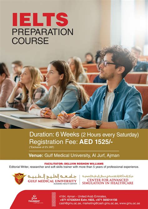 Ielts Preparation Course Gulf Medical University