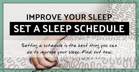 Set A Consistent Sleep Schedule Why It Matters And How To Do It