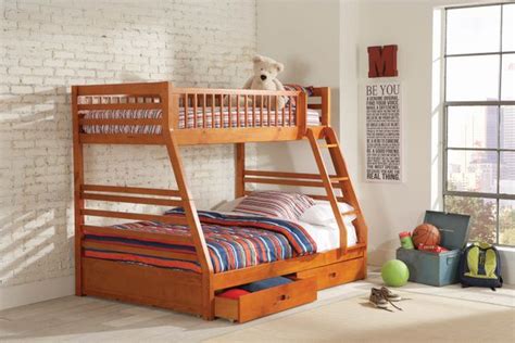 Coaster® Ashton Twin Over Full 2 Drawer Bunk Bed Jarons Furniture