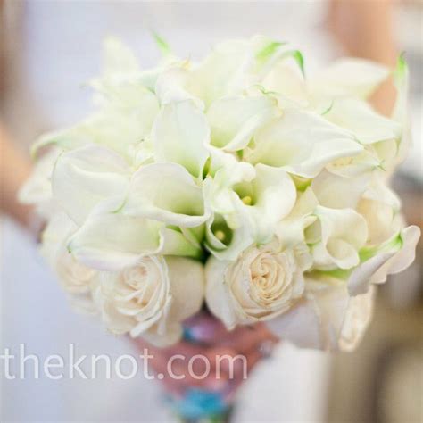 White Rose And Calla Lily Bouquet