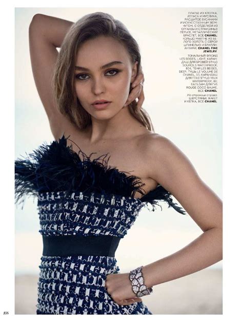 Lily Rose Depp In Vogue Magazine Russie July 2018 Issue Hawtcelebs