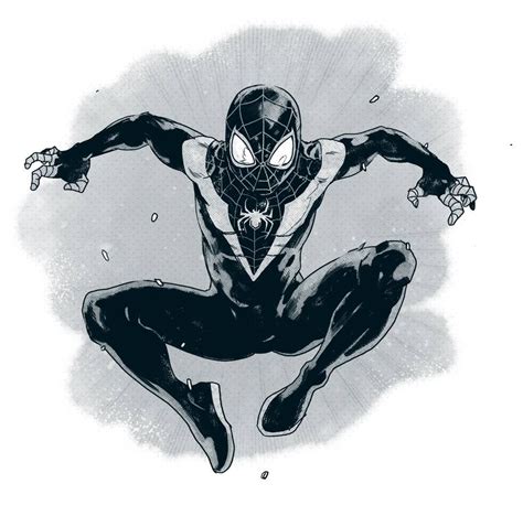 Spider Man Miles Morales By Stefantosheff On Deviantart Spiderman Noir
