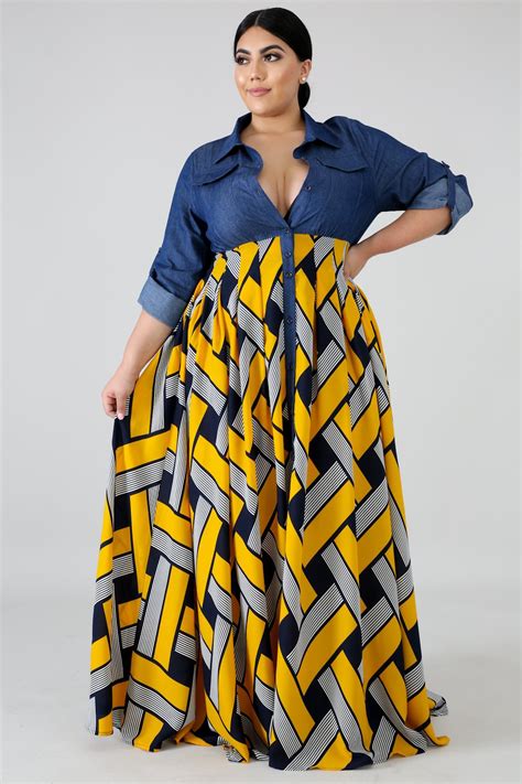3xl 4xl Plus Size Africa Clothing Trendy Stripe Printed