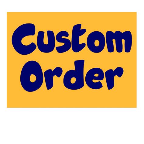 Custom Decal Order Decal Made To Order Etsy