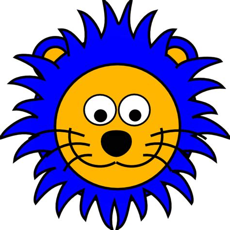 Cartoon Lion Face Clip Art At Vector Clip Art Online