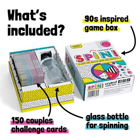 Spin A Spin The Bottle Game For Couples Crated With Love