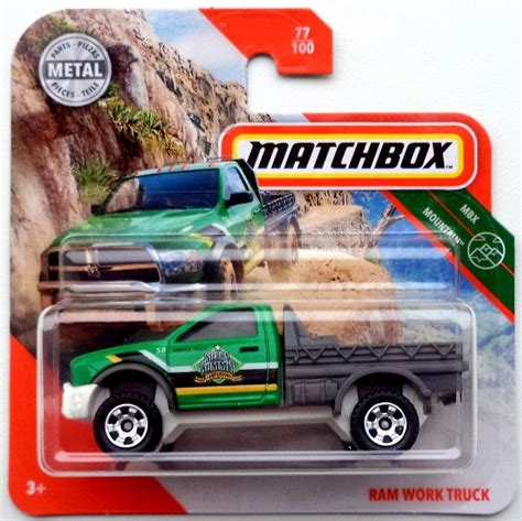 Matchbox Dodge Ram Work Truck 399394814 ᐈ Retroshop På Tradera