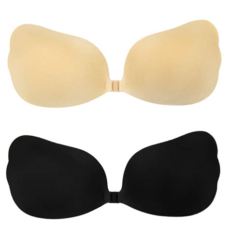 Adjust Strapless Backless Invisible Bra Push Up Silicone Lingeries