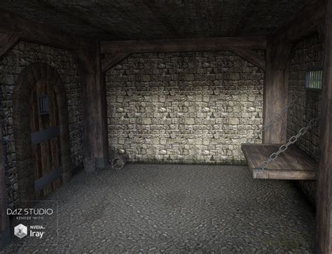 Medieval Prison Room 3d Models For Daz Studio And Poser