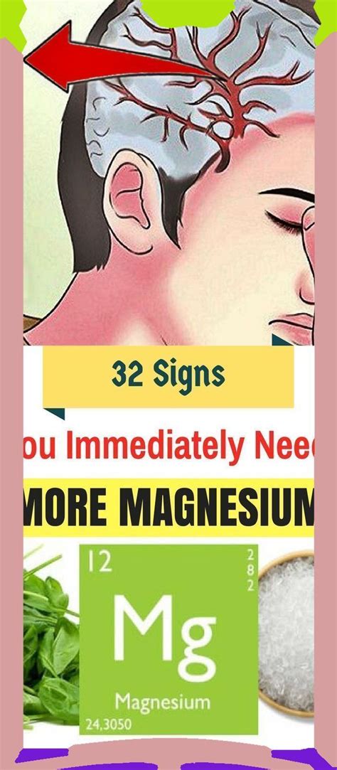 32 signs you immediately need more magnesium and how to get it health benefits health tips