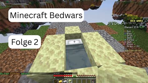 Minecraft Bedwars Folge 2 Mit Lelkebab4541 Youtube