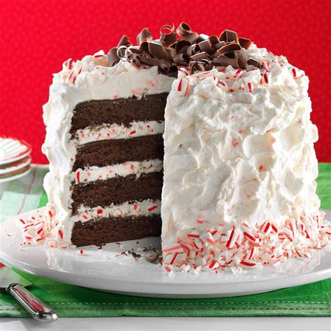 If you're short on time and still want a festive atmosphere, consider creating christmas. Fudgy Peppermint Stick Torte Recipe | Taste of Home